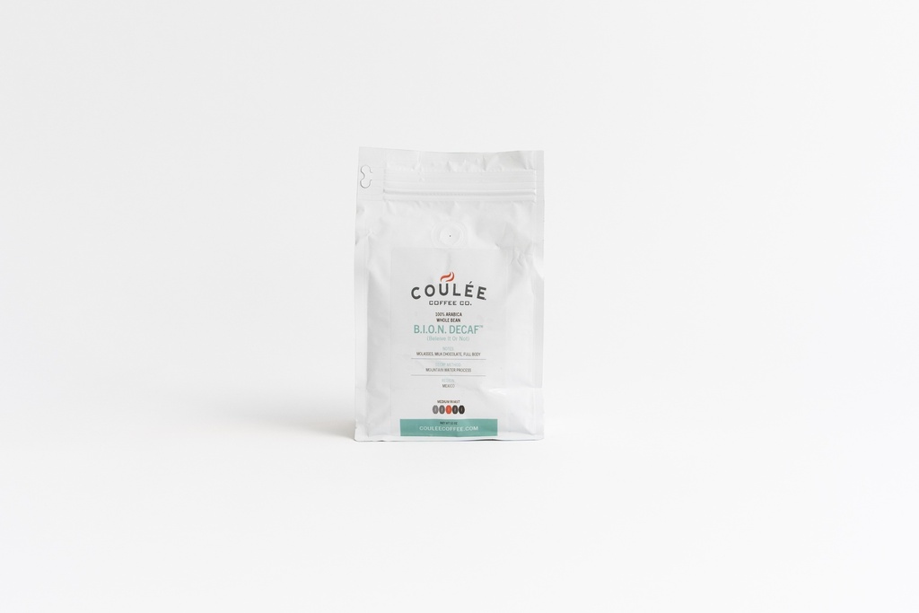 BION Decaf - 12oz Whole Bean Bag