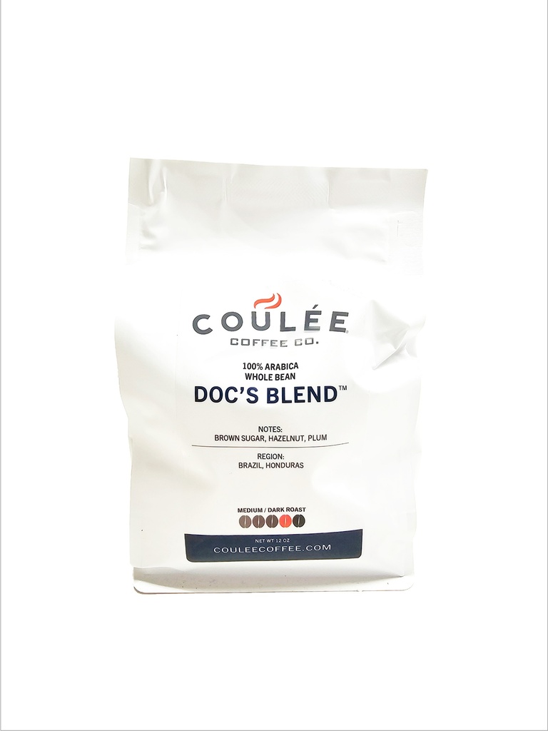 Doc's Blend - 12oz - Whole Bean Bag 